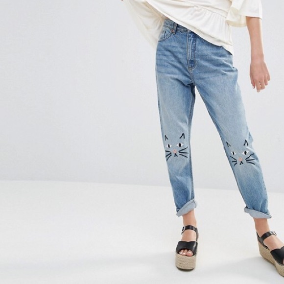 Relaxed Kimomo Love Cat Jeans | Poshmark